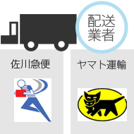 配送業者について