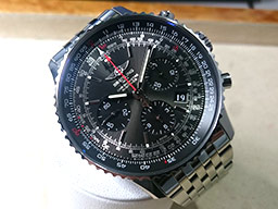 BREITLING ブライトリング 世界1000本限定！ブライトリング ナビタイマー０１リミテッドエディションストラトスグレー S022F69NP高額買取りさせて頂きました！