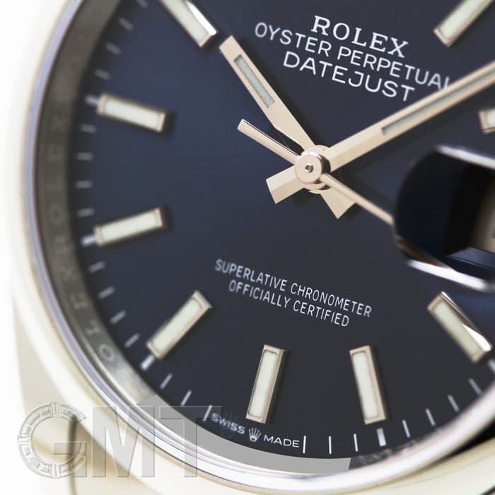 新品)ROLEX ロレックス デイトジャスト 36 126200 ブルー オイスター