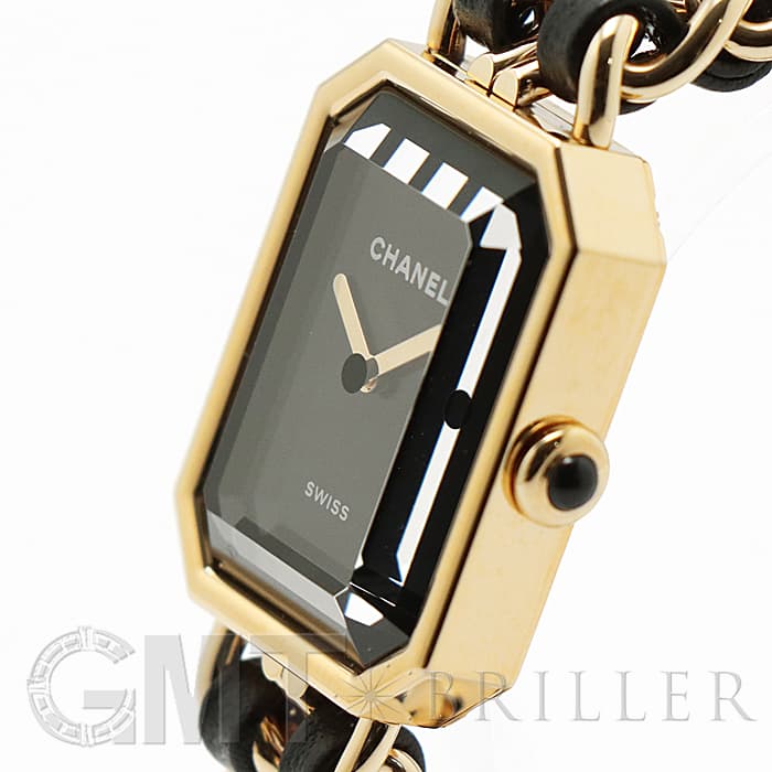 シャネル プルミエール エディション オリジナル H6951 レディース 中古 腕時計 H6951 ブラック CHANEL（シャネル）プルミエール エディション