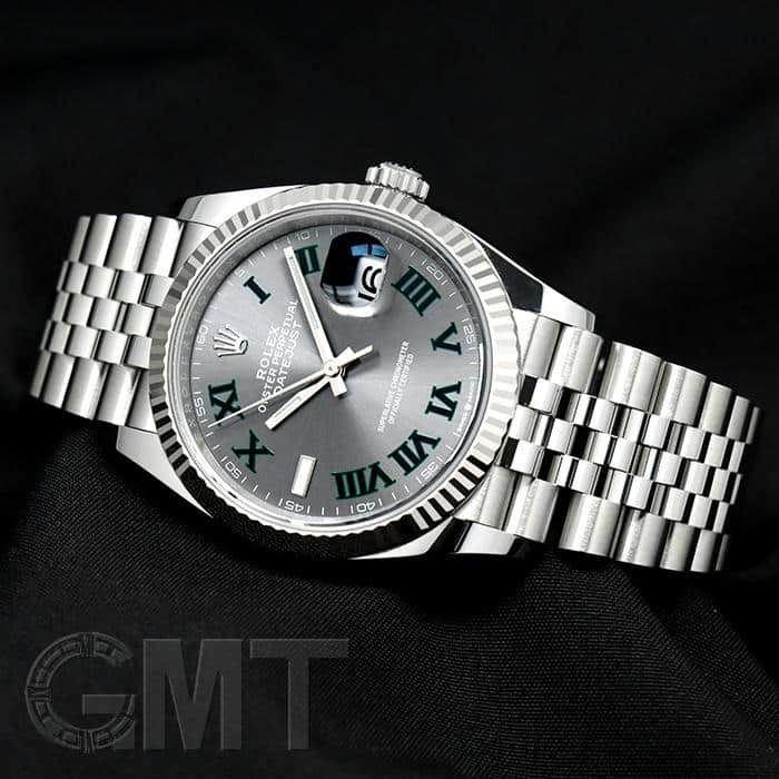 中古)ROLEX ロレックス デイトジャスト 126234 スレートローマ