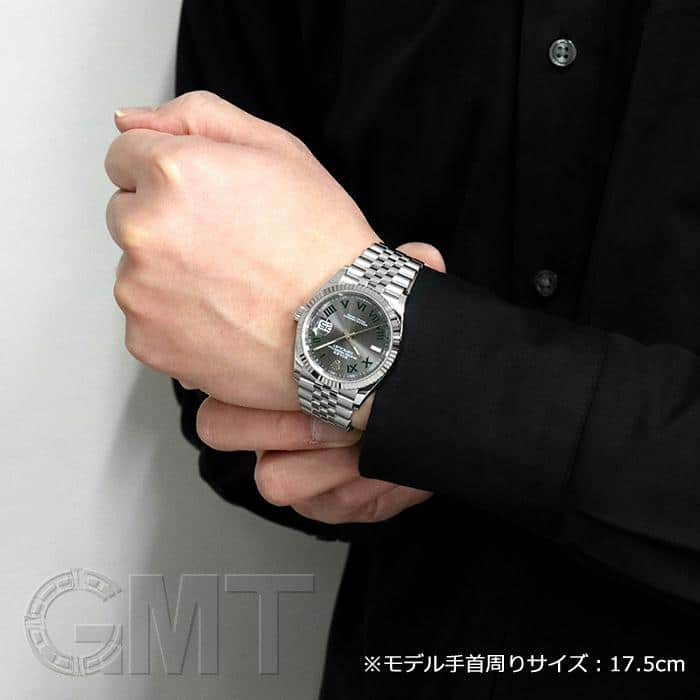 中古)ROLEX ロレックス デイトジャスト 126234 スレートローマ