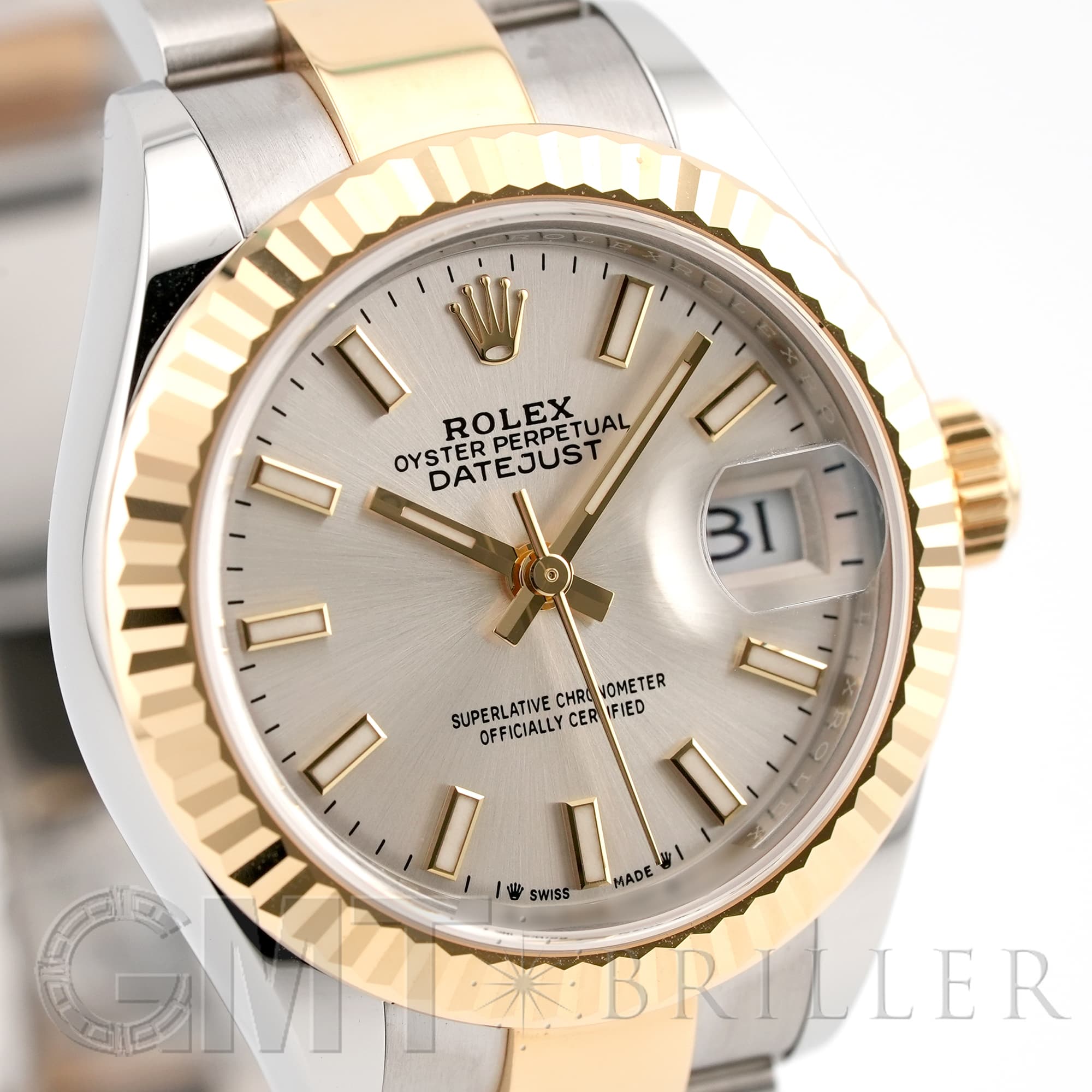 未使用)ROLEX ロレックス デイトジャスト 28 279173 シルバー（商品ID