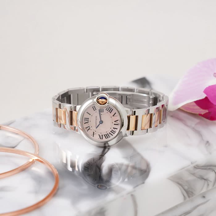新品)CARTIER カルティエ バロンブルー SM W2BB0009（商品ID