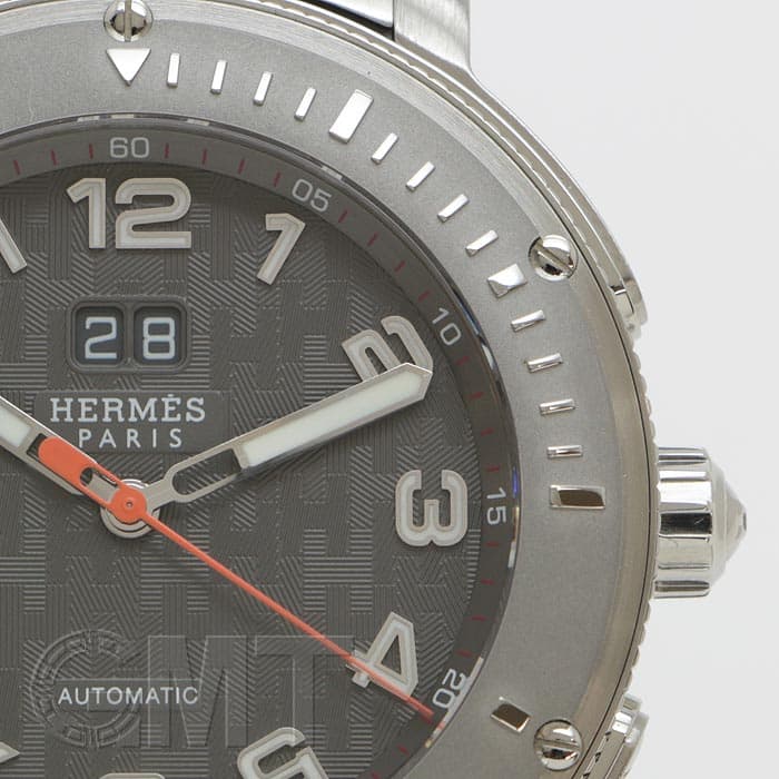 中古)HERMES エルメス クリッパー ダイバー ビッグデイト CP1.810