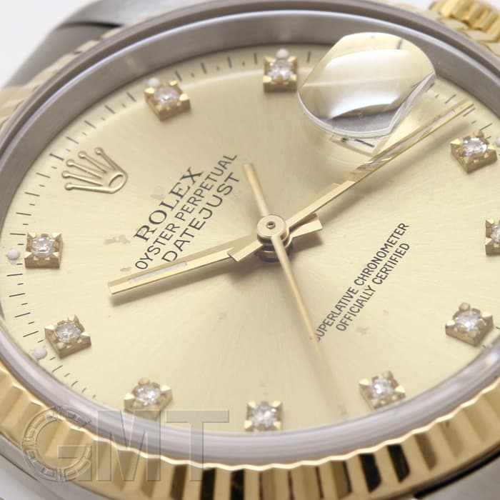 ROLEX】ロレックス デイトジャスト 16233G 腕時計 SS/YGメンズ