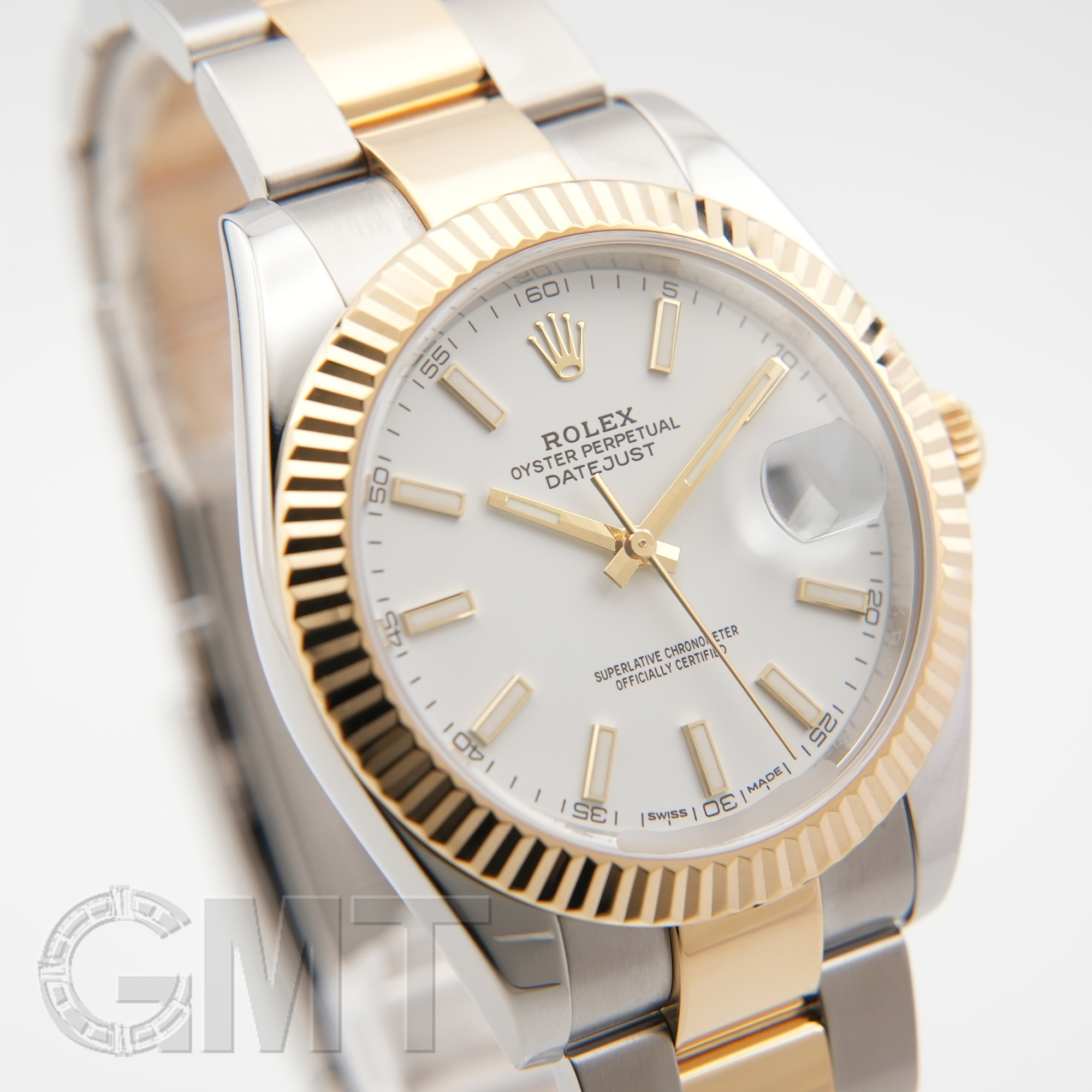 中古)ROLEX ロレックス デイトジャスト 41 126333 ホワイト オイスター