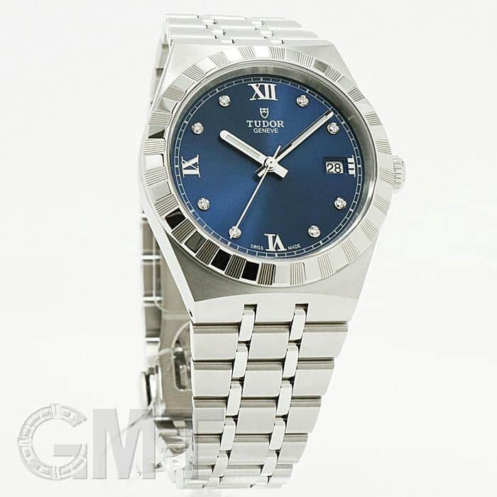 新品)TUDOR チューダー ロイヤル 28500-0006 ブルー 8ポイント