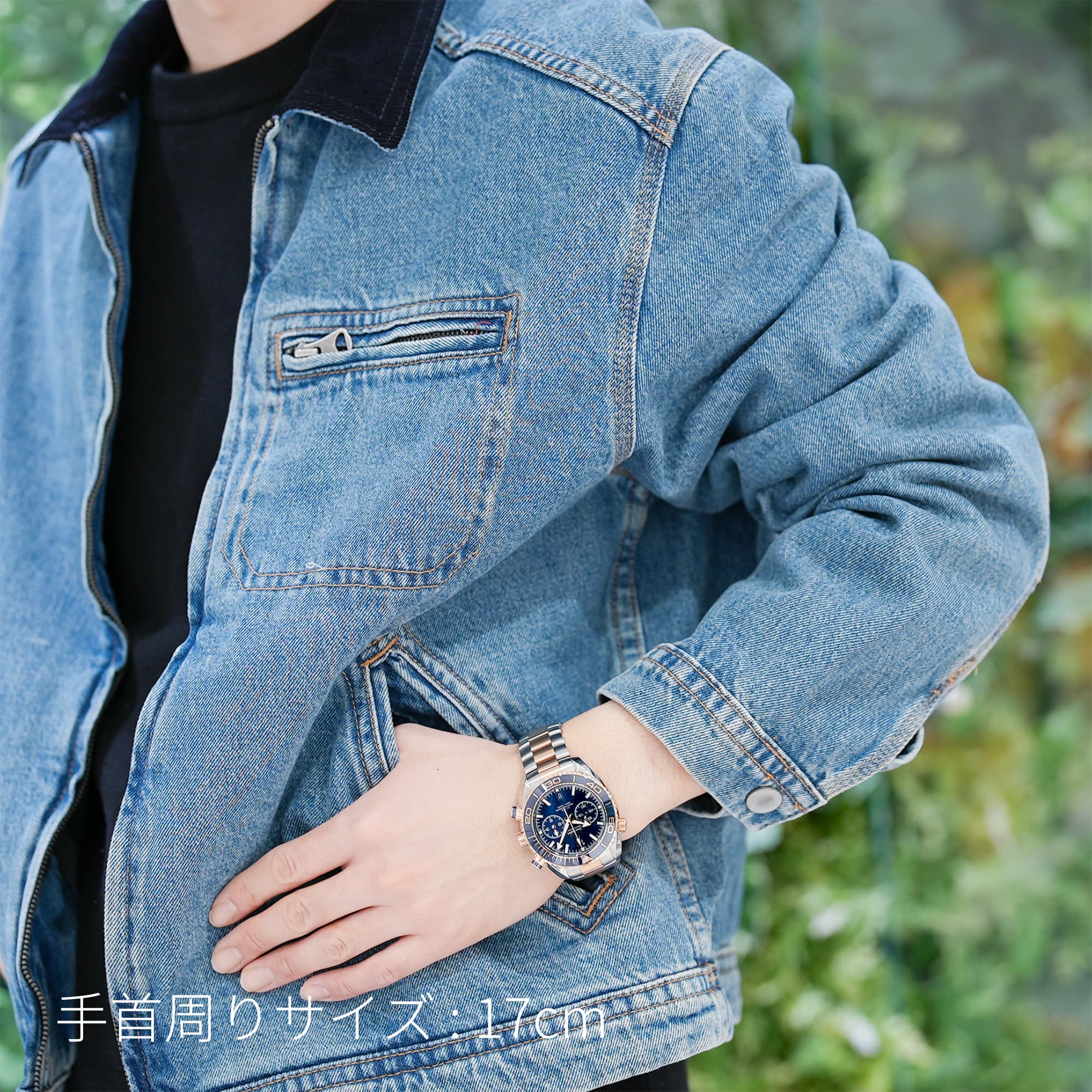 新品)OMEGA オメガ シーマスター プラネットオーシャン 600m クロノ