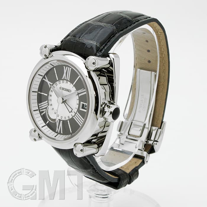 中古)SEIKO セイコー ガランテ スプリングドライブ GMT SBLA073（商品