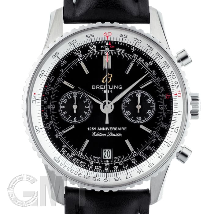 ☆良品 ブライトリング ナビタイマー 125周年記念モデル メンズ 【中古】 中古)BREITLING ブライトリング ナビタイマー 125周年記念モデル
