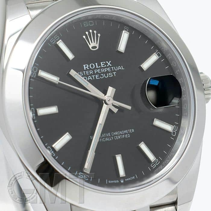 中古)ROLEX ロレックス デイトジャスト 41 126300 ブラック ジュビリー