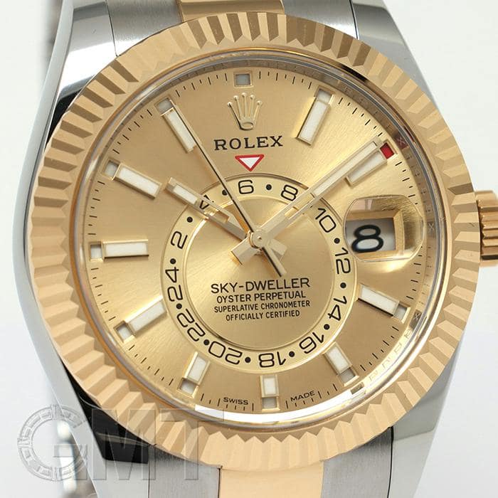 中古)ROLEX ロレックス スカイドゥエラー 326933 シャンパン（商品ID