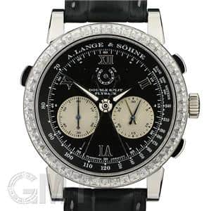 A. LANGE & SOHNE ランゲ&ゾーネ ランゲ ダブルスプリット バゲットダイヤベゼル Ref.824.035/LS4042ZP PTバックル仕様 メイン