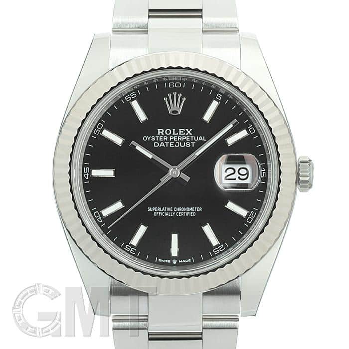 中古)ROLEX ロレックス デイトジャスト 41 126334 ブラック