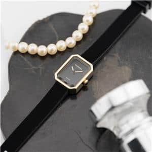 中古)CHANEL シャネル プルミエール リボン ヴェルヴェット H6125