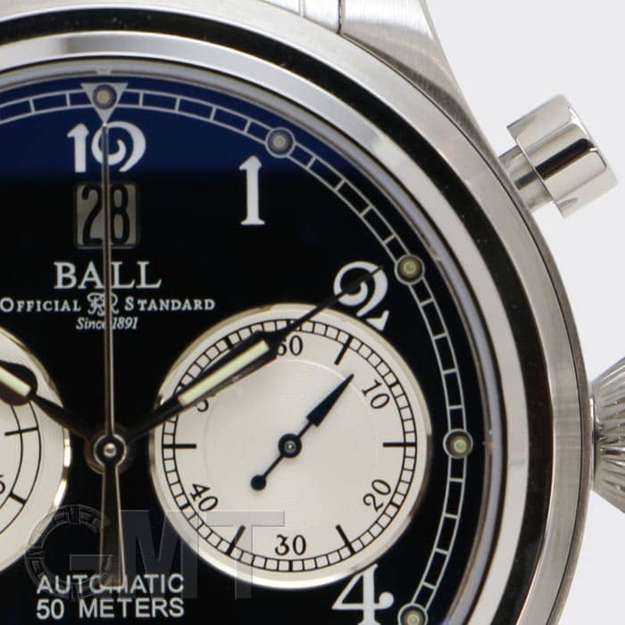 腕時計メンズ　ボールウォッチ BALL WATCH トレインマスター キャノンボール CM1052D-S1J-BK ボールウォッチ トレインマスター キャノンボール CM1052D-S1J-BK