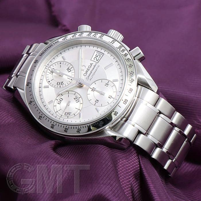 中古)OMEGA オメガ スピードマスター デイト 3513.30 シルバー（商品ID
