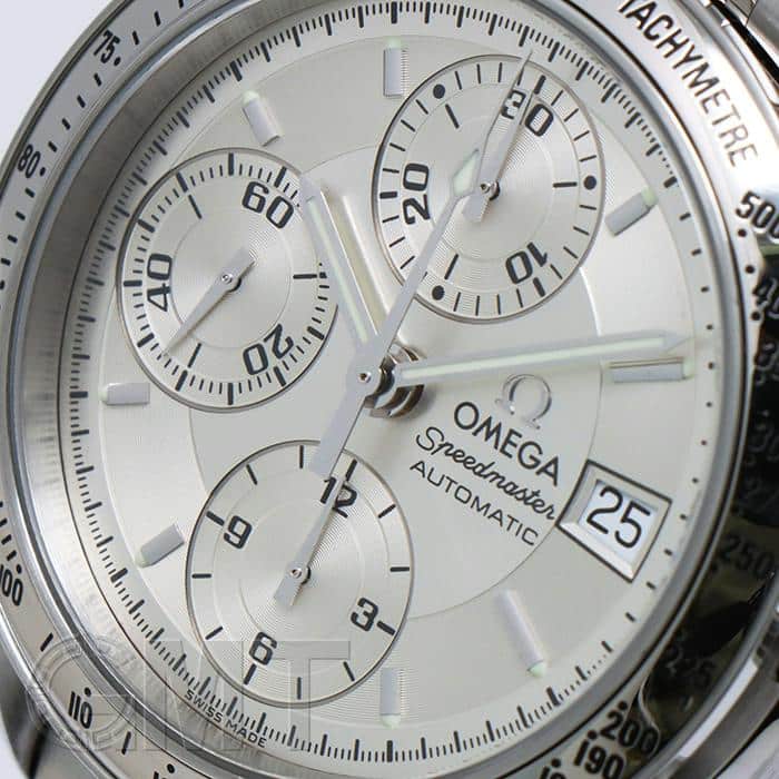 中古)OMEGA オメガ スピードマスター デイト 3513.30 シルバー（商品ID