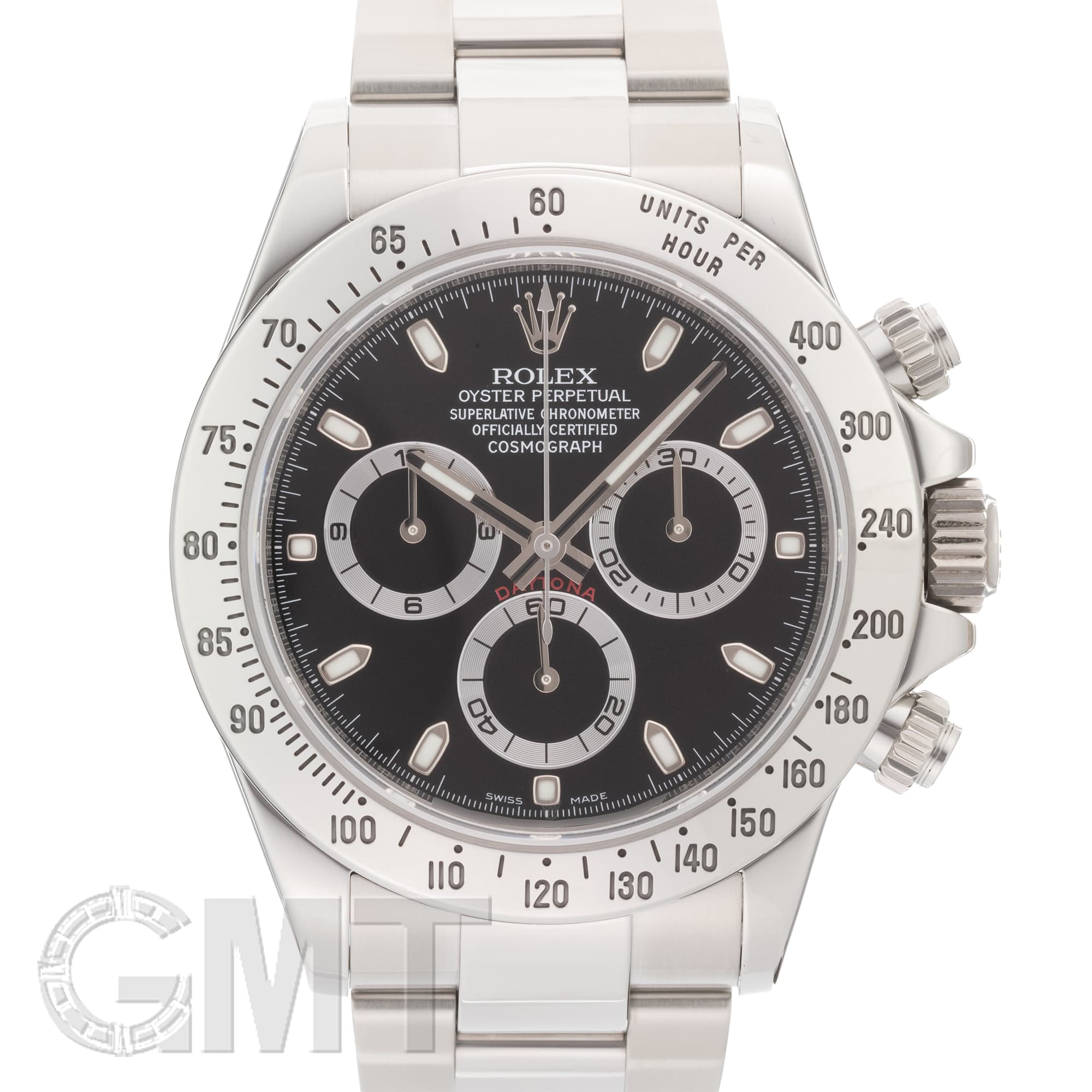 メ*5様 訳あり116520デイトナコマ2個 中古)ROLEX ロレックス デイトナ 116520 ブラック（商品ID