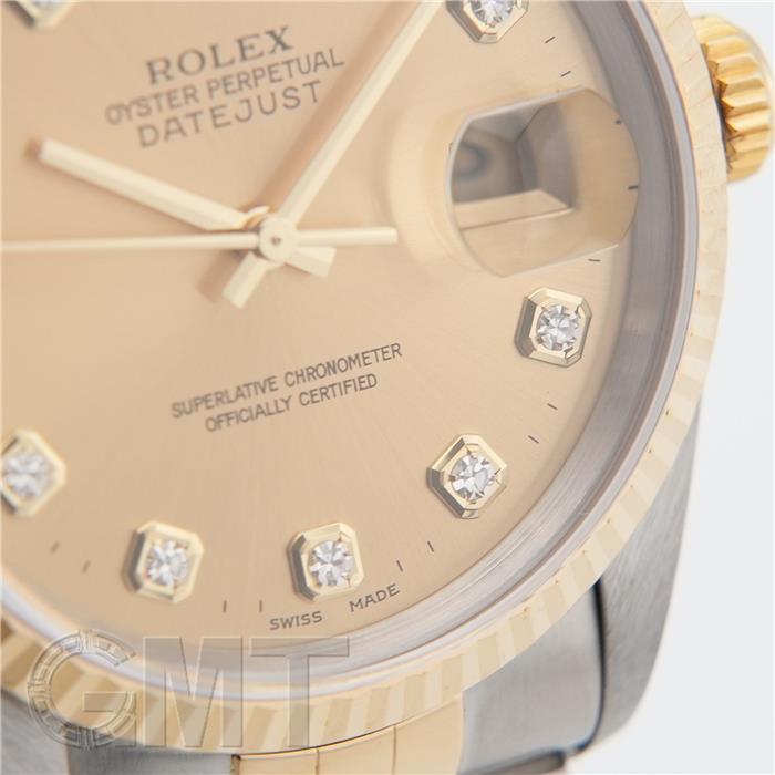 中古)ROLEX ロレックス デイトジャスト 16233G シャンパン P番（商品ID