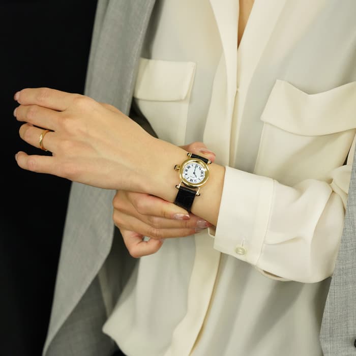 中古)CARTIER カルティエ ディアボロ イエローゴールド（商品ID
