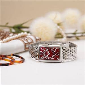 美品　Francfranc ラグ 新品)FRANCK MULLER フランク・ミュラー ロングアイランド レッド