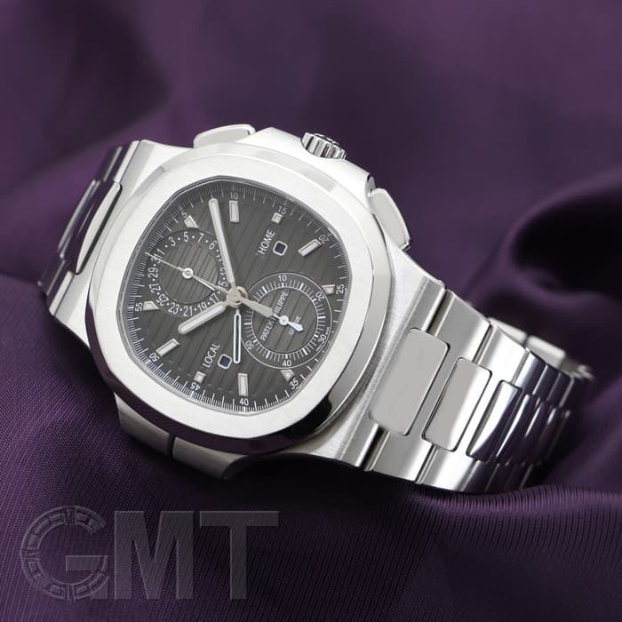 中古)PATEK PHILIPPEパテック・フィリップ ノーチラス トラベルタイム