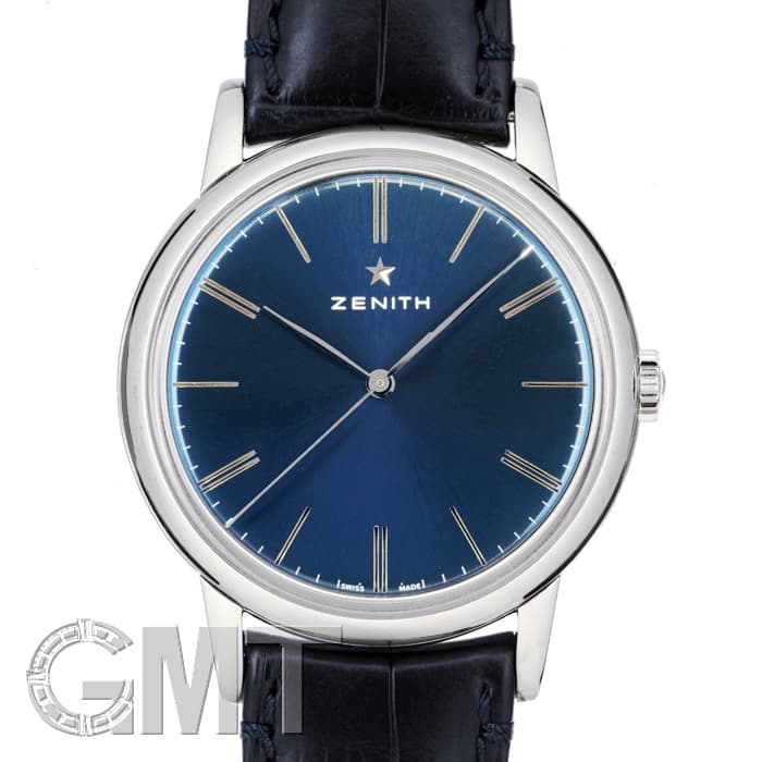 セレニテ 新品)ZENITH ゼニス エリート クラシック ブルー 39mm 03.2290.679/51