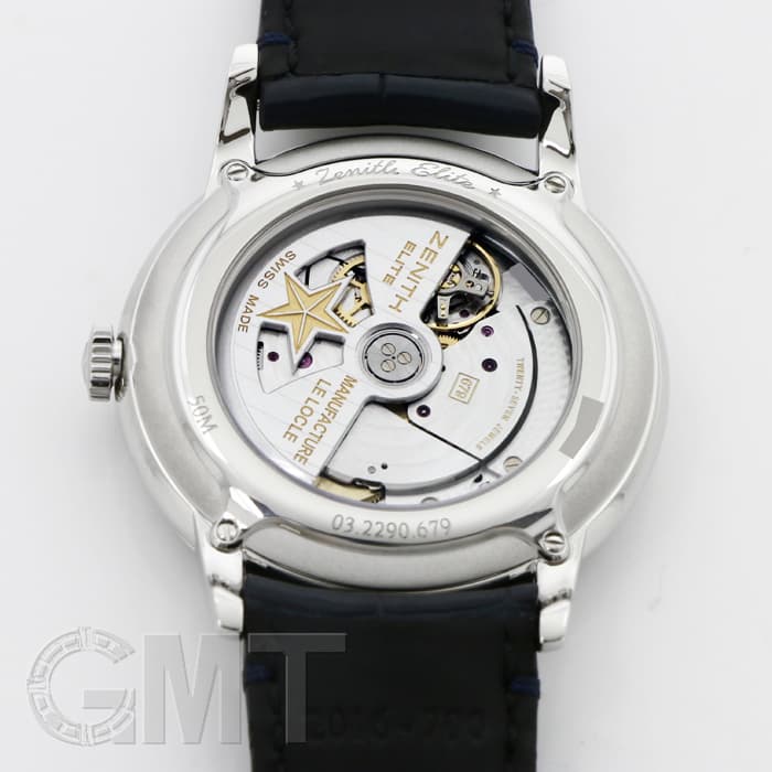 新品)ZENITH ゼニス エリート クラシック ブルー 39mm 03.2290