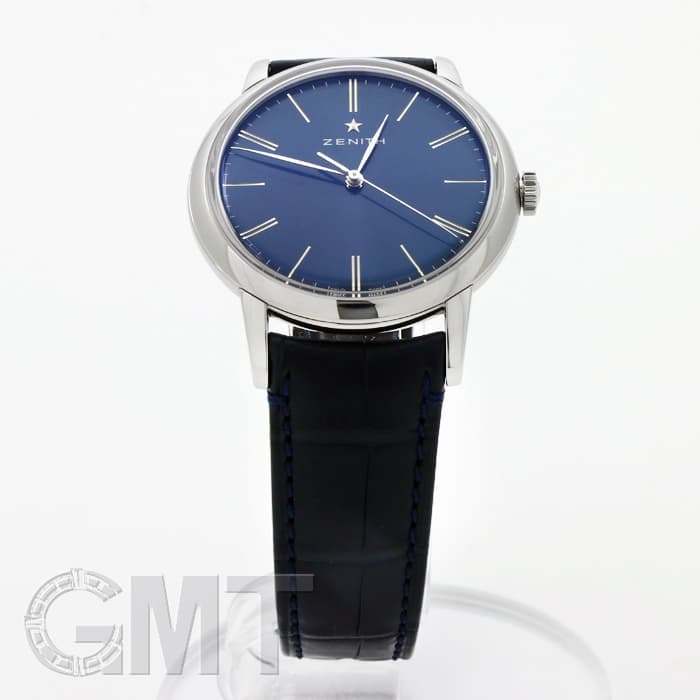 新品)ZENITH ゼニス エリート クラシック ブルー 39mm 03.2290 新品)ZENITH ゼニス エリート クラシック ブルー 39mm 03.2290