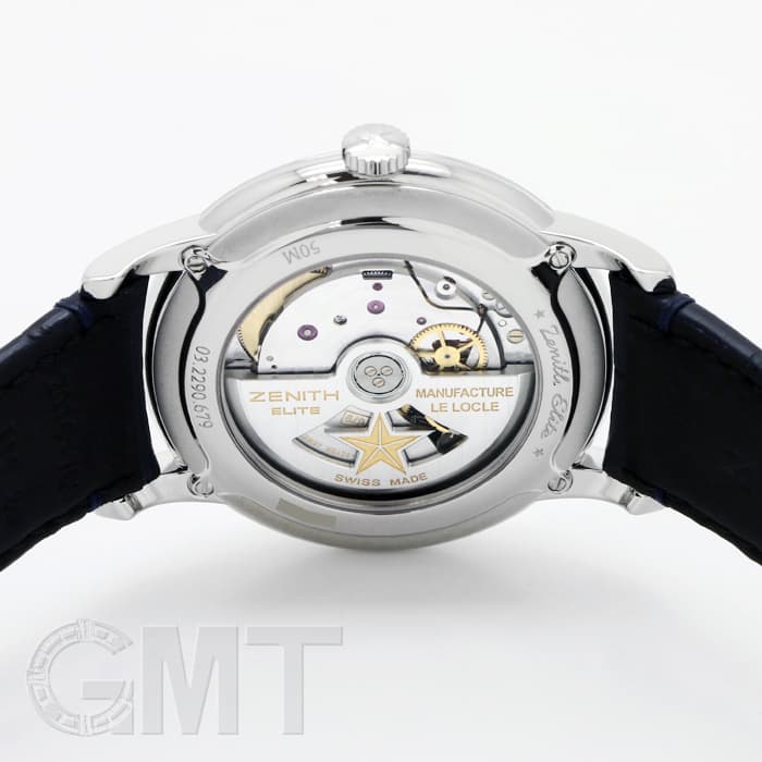 新品)ZENITH ゼニス エリート クラシック ブルー 39mm 03.2290.679/51