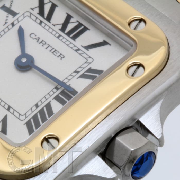 Cartier　カルティエ　サントスガルベSM 中古)CARTIER カルティエ サントス ガルベ SM W2001204（商品ID