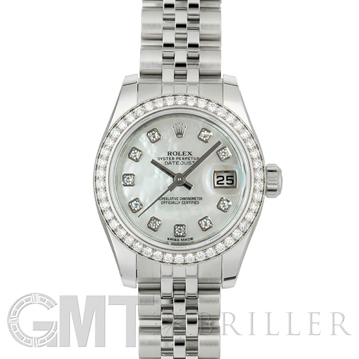 中古)ROLEX ロレックス デイトジャスト 179384NG ホワイトMOP