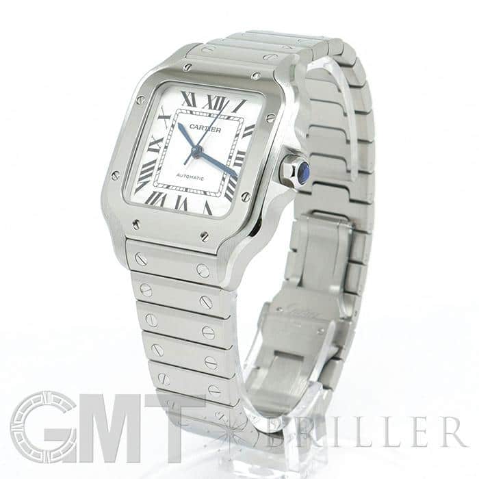 ［正規品］CartierサントスドゥカルティエMM WSSA0010 中古)CARTIER カルティエ サントス ドゥ カルティエ MM WSSA0010（商品