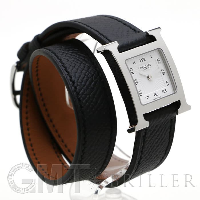 新品)HERMES エルメス Hウォッチ 036716WW00 Hウォッチ ドゥブル
