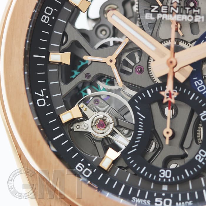 新品)ZENITH ゼニス デファイ エル・プリメロ 21 ローズゴールド