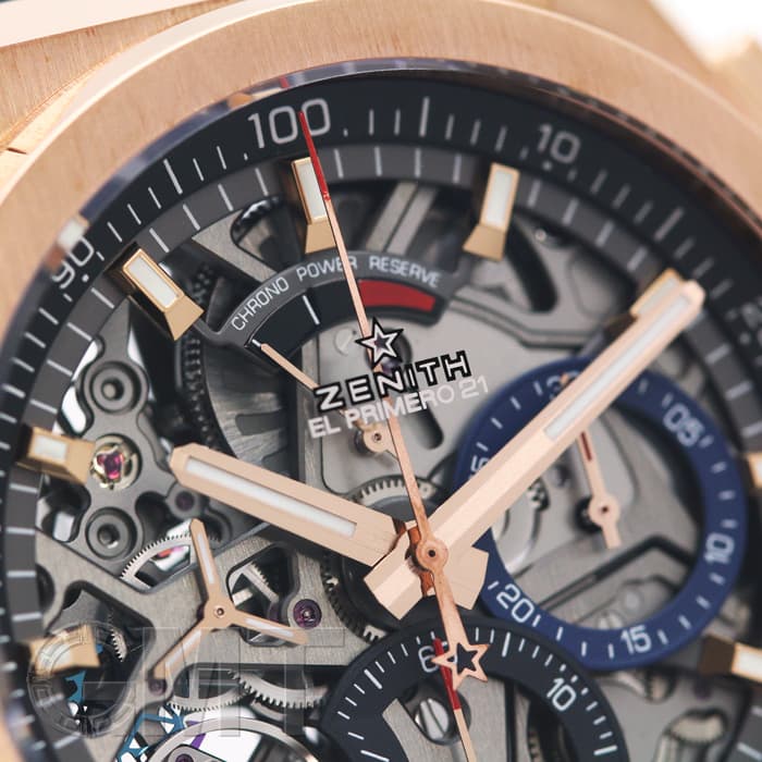 新品)ZENITH ゼニス デファイ エル・プリメロ 21 ローズゴールド