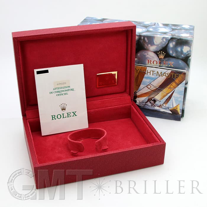 中古)ROLEX ロレックス ヨットマスター 69628NGS ホワイトシェル 8P
