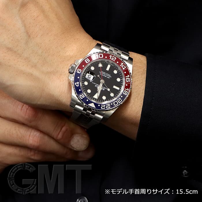 エクストラ 確認用 中古)ROLEX ロレックス GMTマスター II 126710BLRO（商品ID
