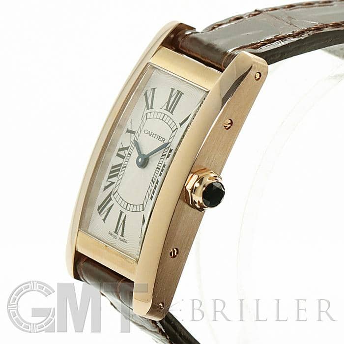 中古)CARTIER カルティエ タンク アメリカン SM ピンクゴールド