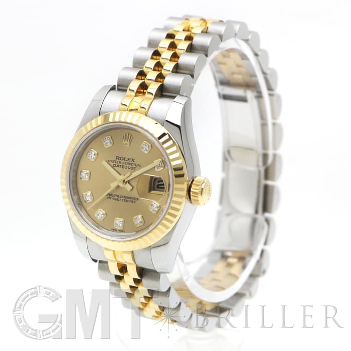 新品)ROLEX ロレックス デイトジャスト 179173G シャンパン（商品ID