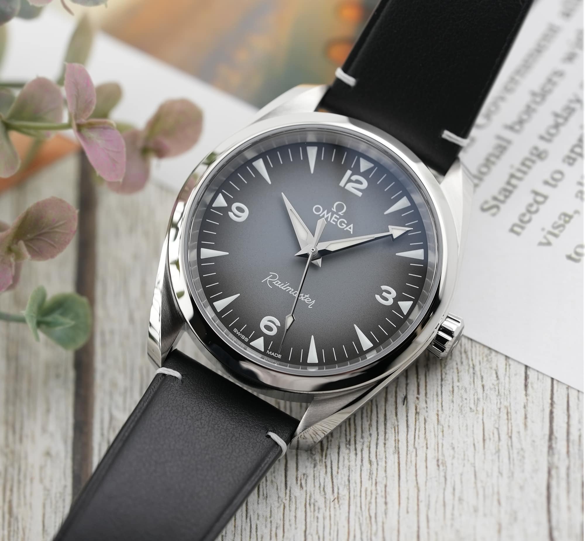 新品)OMEGA オメガ シーマスター レイルマスター 235.12.38.20.06.001