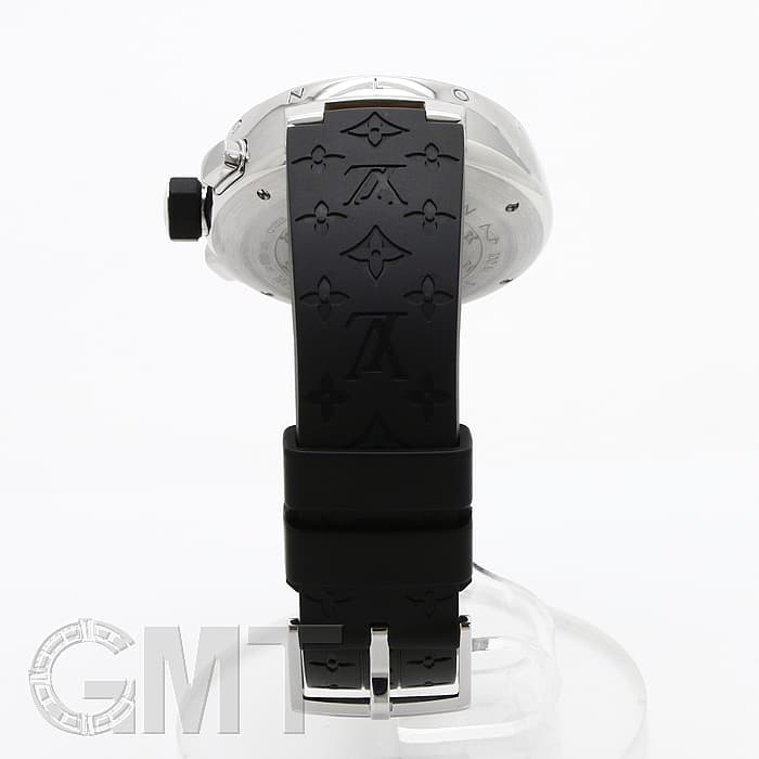 ルイ　ヴィトン時計 中古)LOUIS VUITTON ルイ・ヴィトン タンブール フライバック クロノ