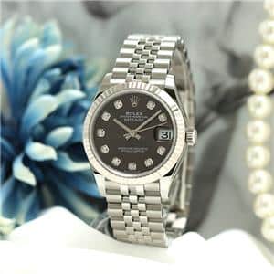 ROLEX ロレックス デイトジャスト 31 278274G グレー ジュビリーブレス メイン