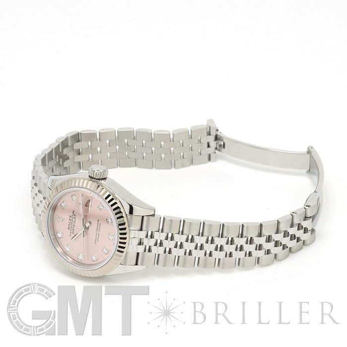 279174g (中古)ROLEX ロレックス デイトジャスト 28 279174G ピンク 10Pダイヤ ジュビリーブレス(商品ID ...