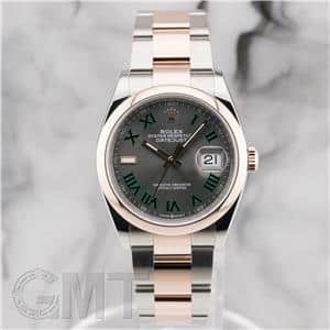ROLEX ロレックス デイトジャスト 126201 スレートローマ オイスターブレスレット メイン