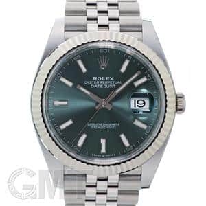 ROLEX ロレックス デイトジャスト 41 126334 ミントグリーン ジュビリーブレスレット メイン