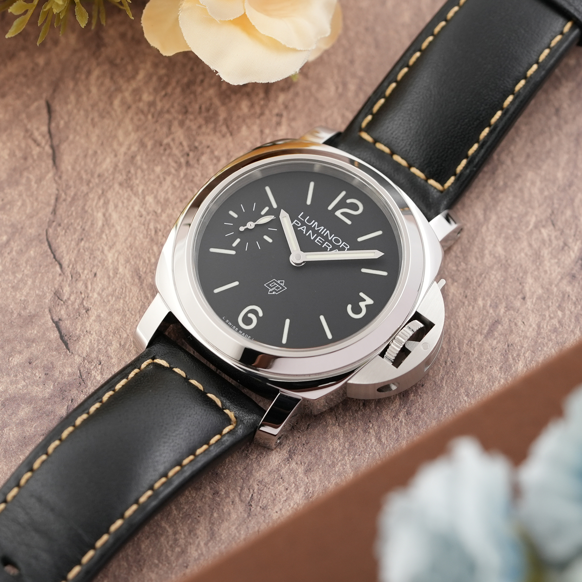 中古)OFFICINE PANERAI オフィチーネ パネライ ルミノール ロゴ 44MM