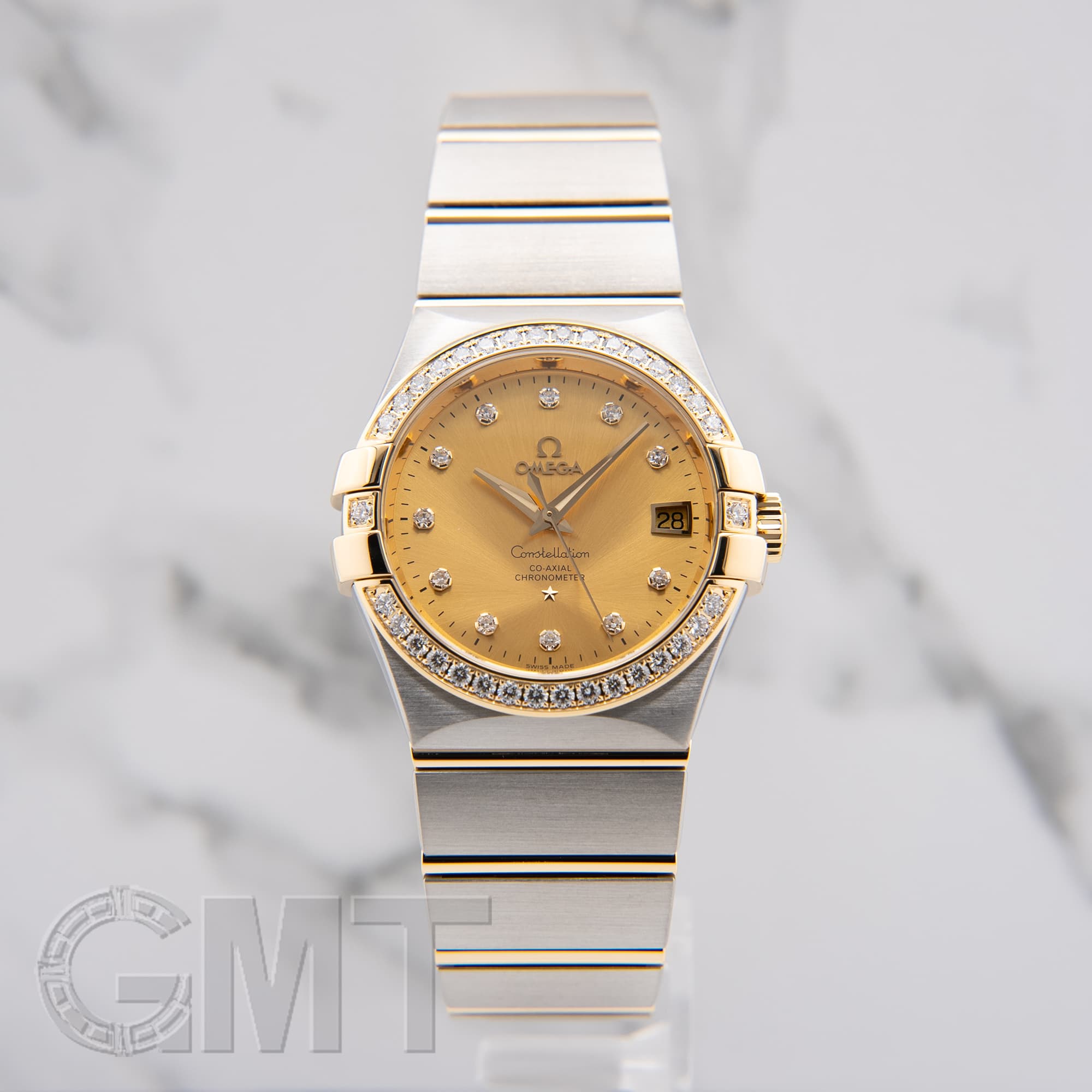 新品)OMEGA オメガ コンステレーション コーアクシャル 35mm 123.25 
